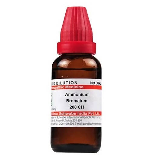 Dr. Willmar Schwabe India Ammonium Bromatum Dilution | Grocsy