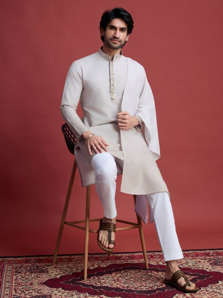 Vastranavya Exclusive Festival Wear Viscose Real Mirror Work Kurta with Dupatta Collection | Grocsy