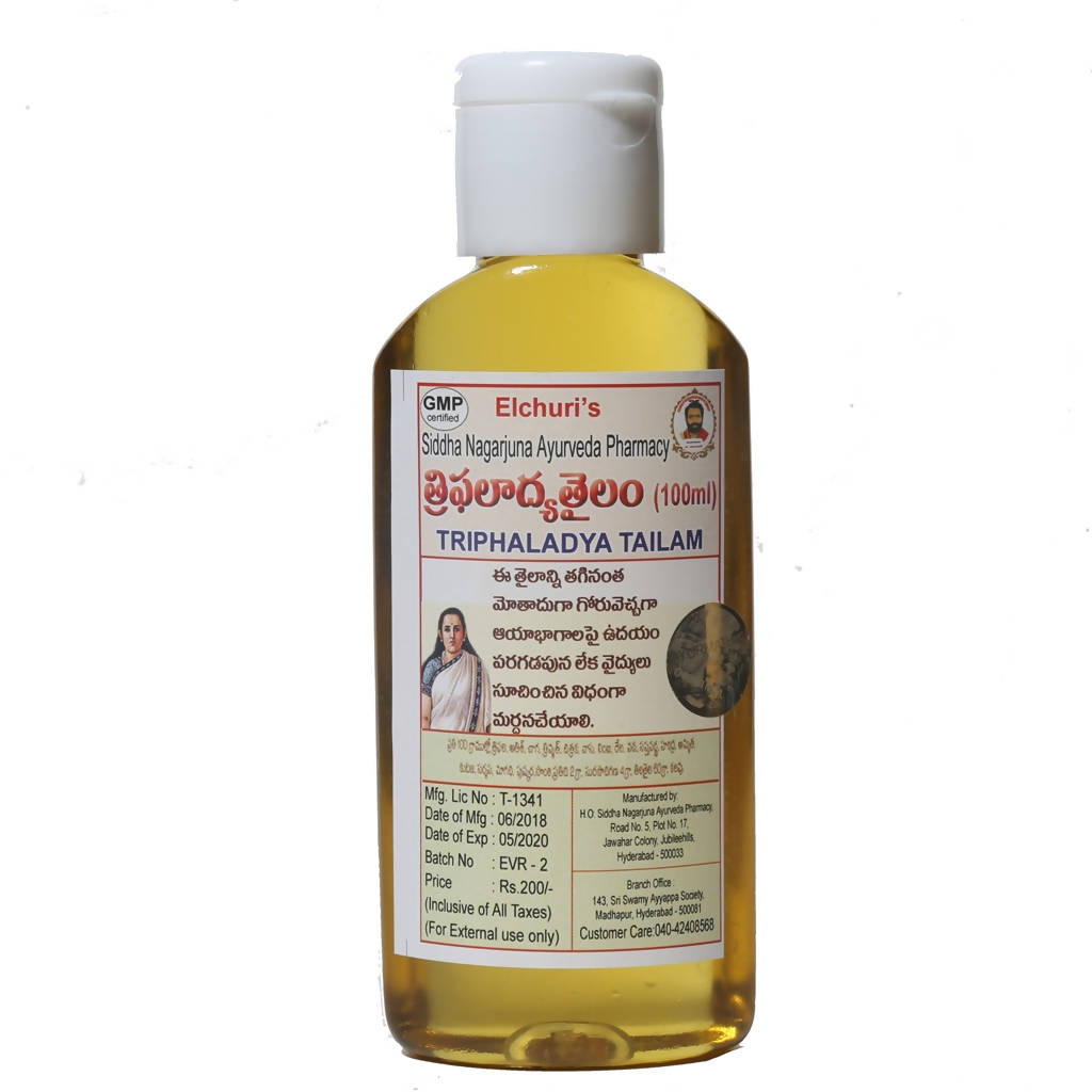 Siddha Nagarjuna Ayurveda Triphaladya Tailam | Grocsy