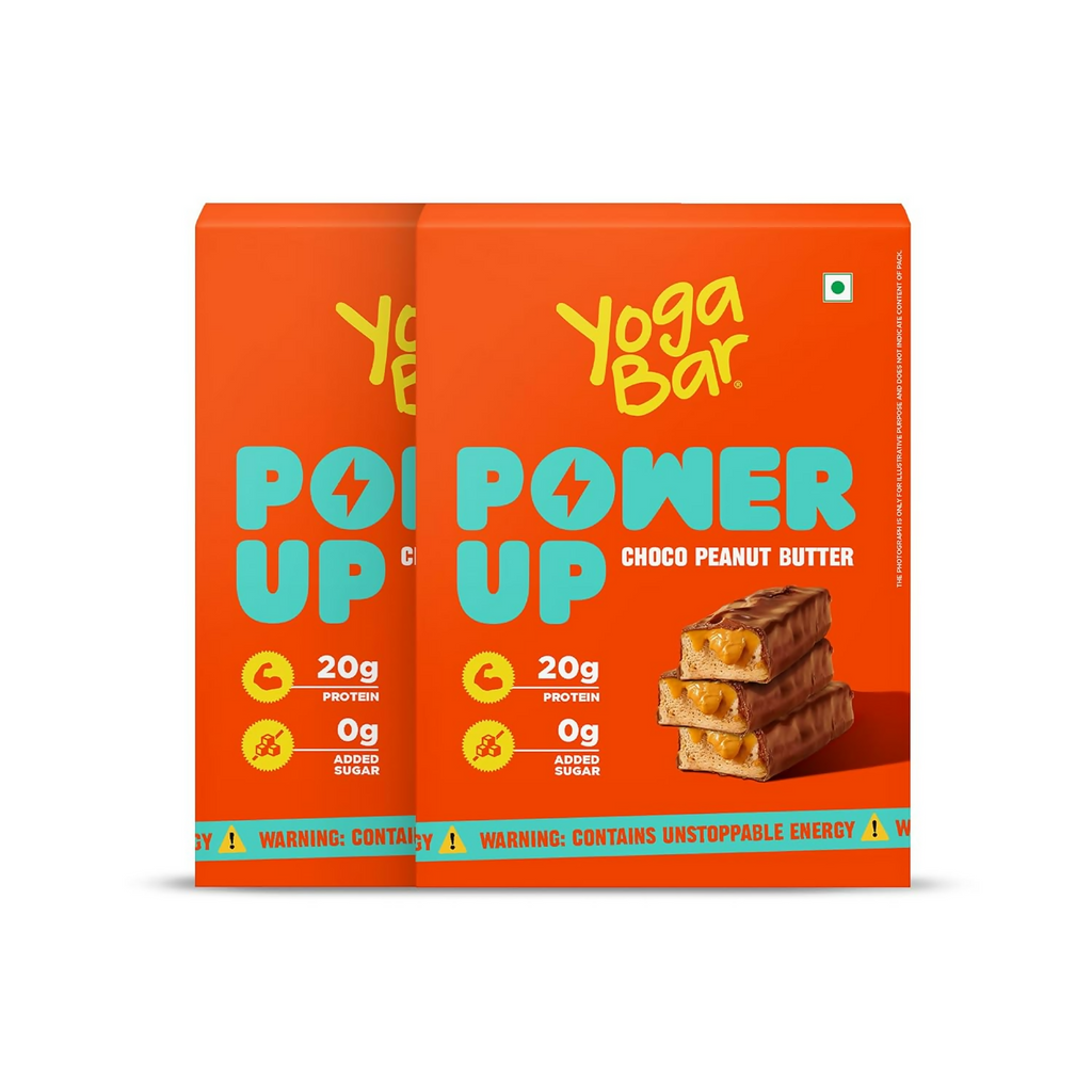 Yoga Bar Power Up Protein Bar, Choco Peanut Butter | Grocsy