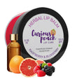 Curious Peach Ultra Protection Herbal Lip Balm - Raspberry & Blueberry | Grocsy