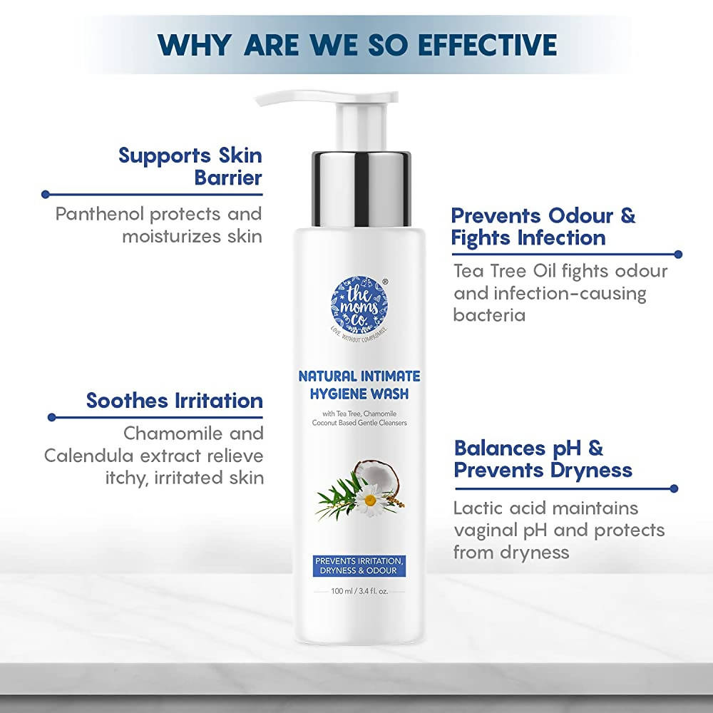 The Moms Co Natural Intimate Hygiene Body Wash | Grocsy