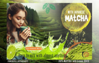 Eteasy Japanese Matcha Sun Dried Hibiscus Flower Powder | Grocsy
