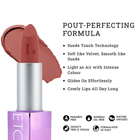LOVETC Pout, Perfect, Etc High-Definition Matte Lipstick - Solo Date | Grocsy