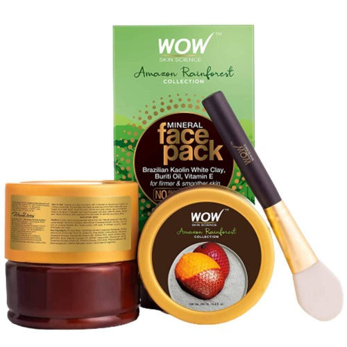 Wow Skin Science Amazon Rainforest Collection - Mineral Face Pack | Grocsy