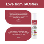 TAC - The Ayurveda Co. Tinted Cherry & Roship Vegan Lip Balm | Grocsy