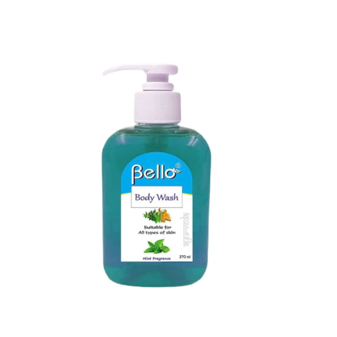 Bello Herbals Pure & Gentle Body Wash Mint Fragrance | Grocsy