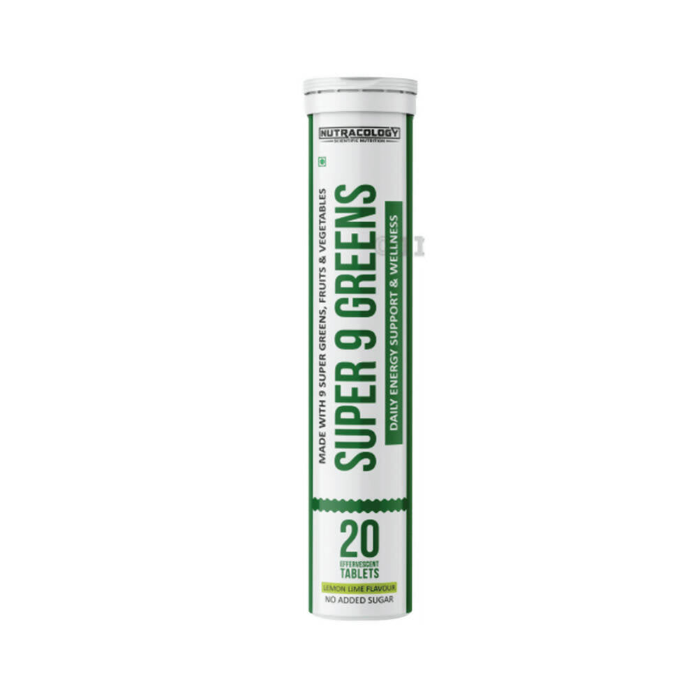 Nutracology Super 9 Greens Daily Wholefood Multivitamin For Immunity And Detox Plant | Grocsy