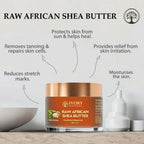 Ivory Natural African Shea Butter Unrefined For Skin and Hair, Rich in Antioxidants and Natural Hydration | Grocsy