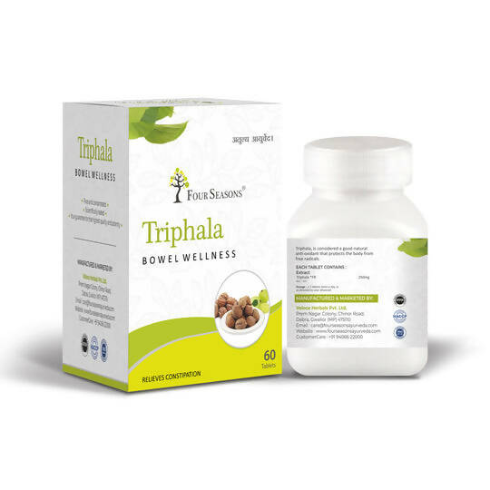Four Seasons Triphala Bowel Wellness Tablet | Grocsy