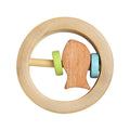 Matoyi Wooden Baby Rattle Cum Teether | Grocsy