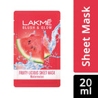 Lakme Blush And Glow Watermelon Sheet Mask | Grocsy