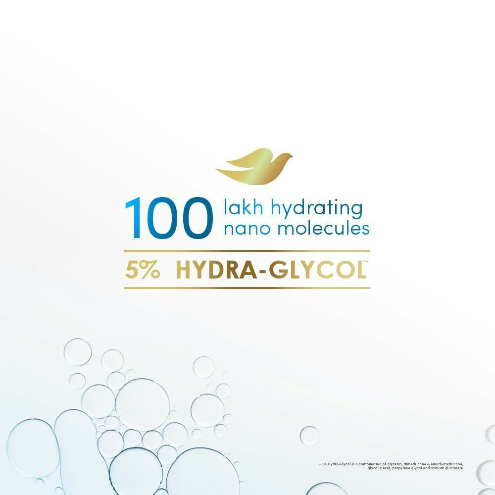 Dove Glycolic + Hydration Conditioner With 5% Hydra-Glycol For Upto 100 Hours Of Hydrated, Fluid Hair | Grocsy