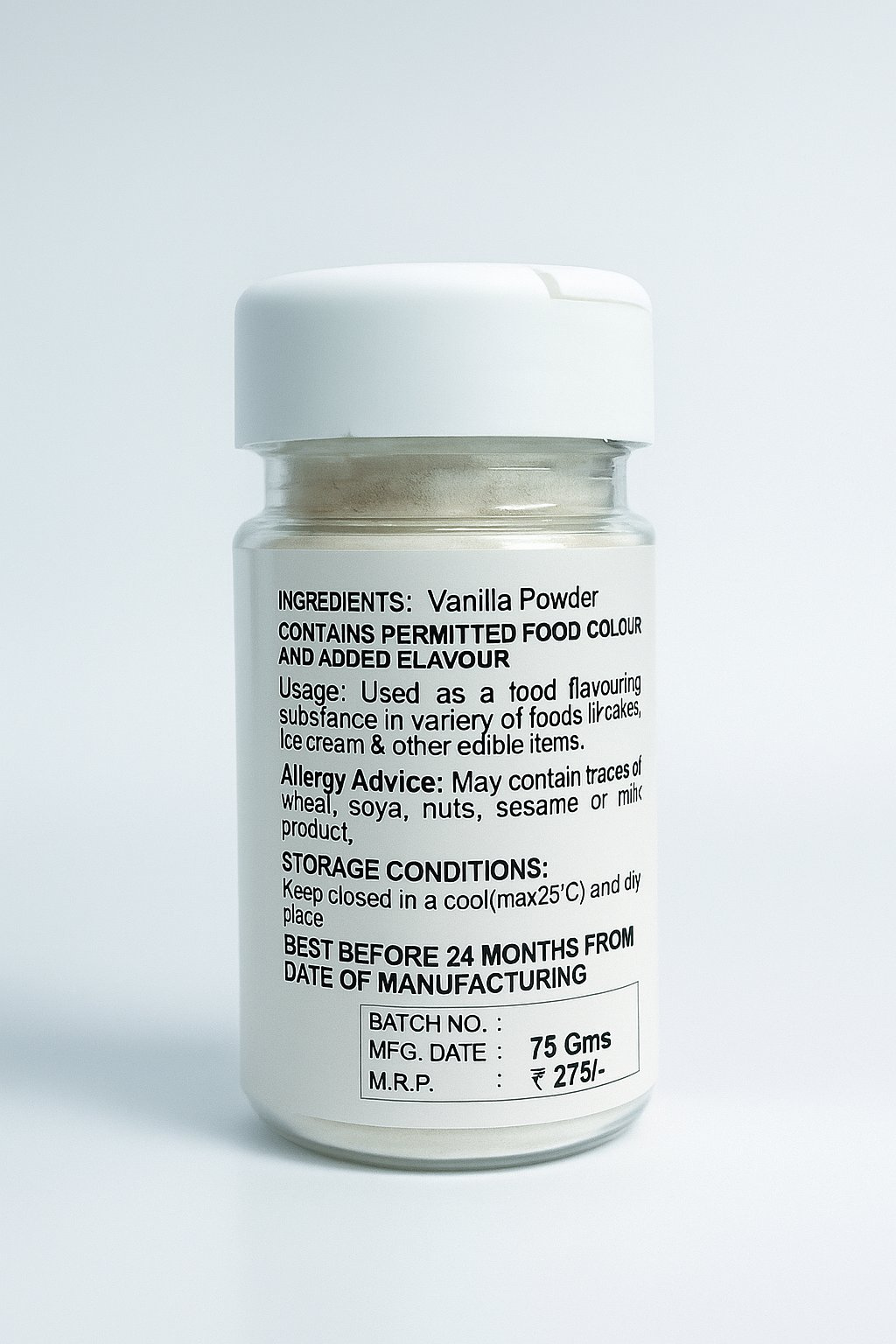 Confect Vanilla Powder | Grocsy