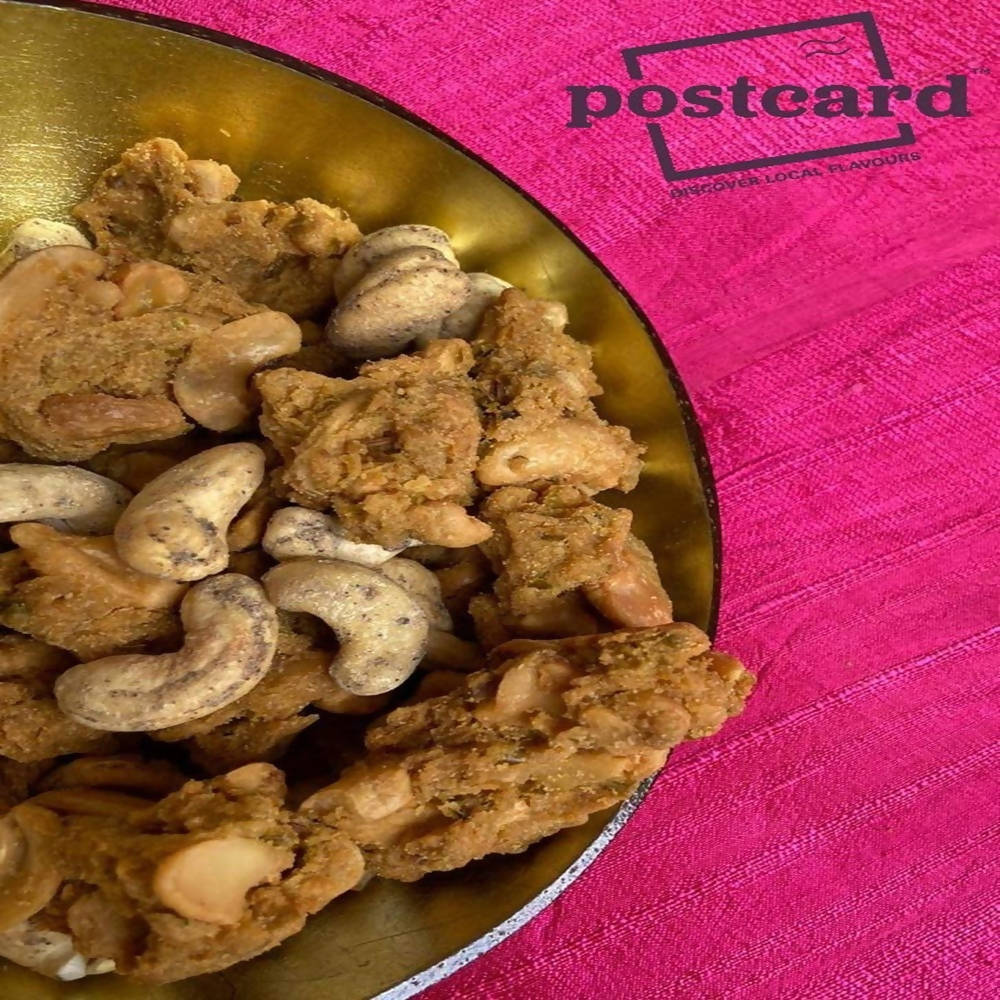 Postcard Hyderabadi Kaju Pakoda | Grocsy