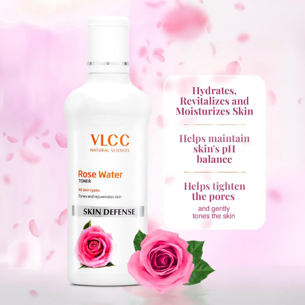 VLCC Sandal Cleansing Milk and rose water toner | Grocsy