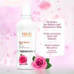 VLCC Sandal Cleansing Milk and rose water toner | Grocsy