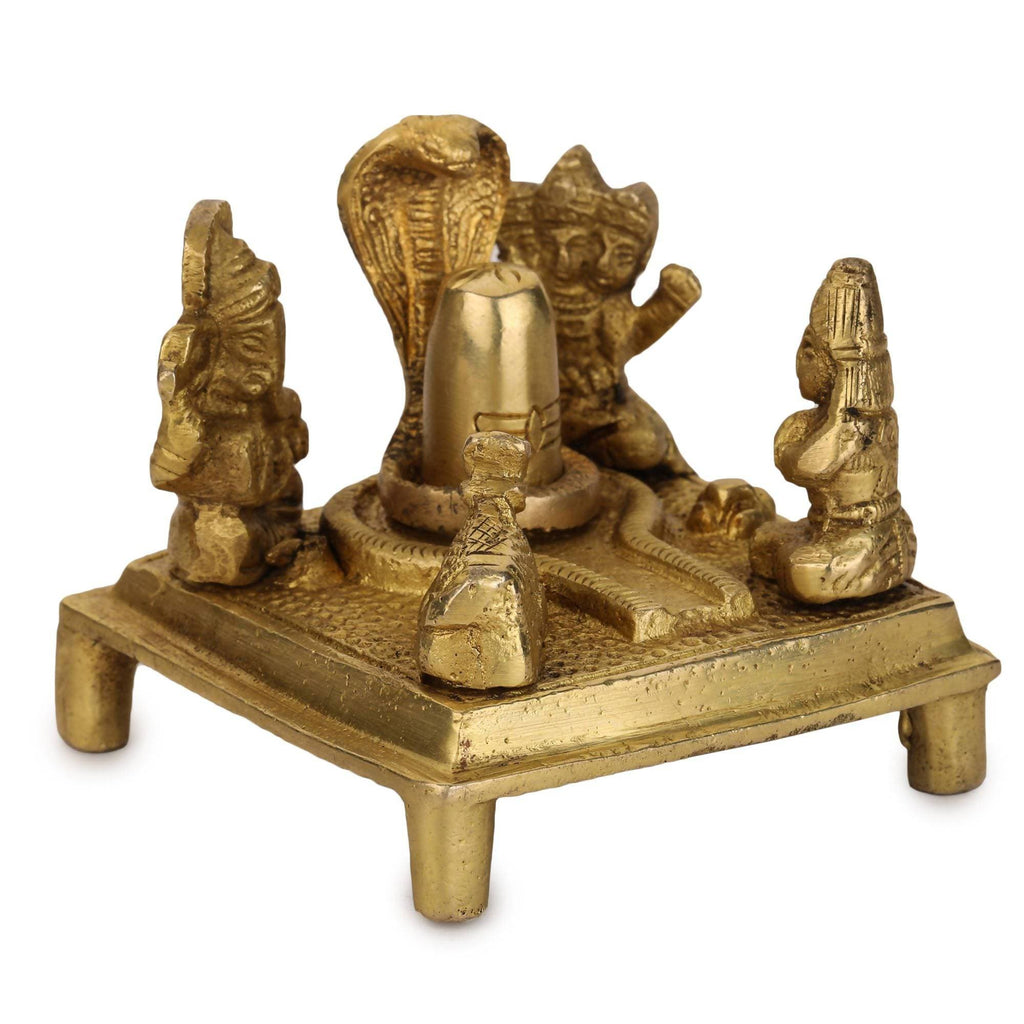 Devlok Shivling with Nandi And Shiv Parivar Idol | Grocsy