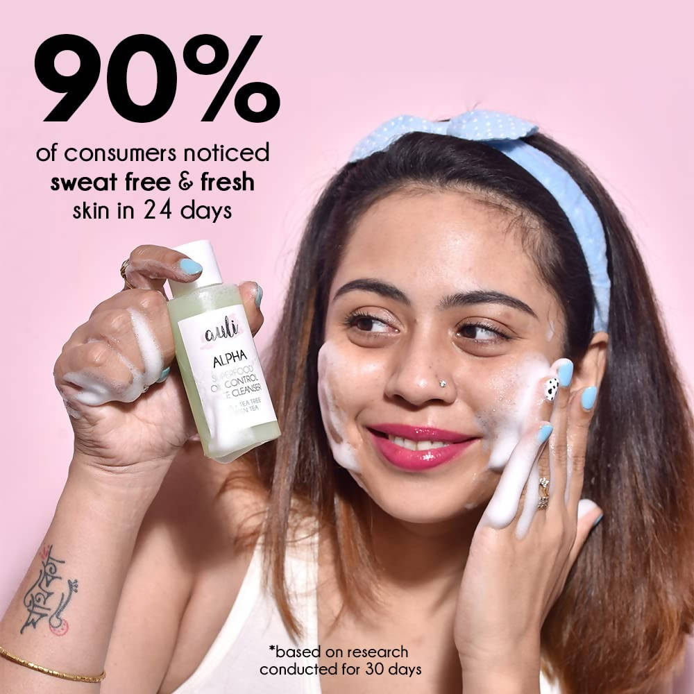 Auli Alpha Super Food Oil Control Face Cleanser | Grocsy