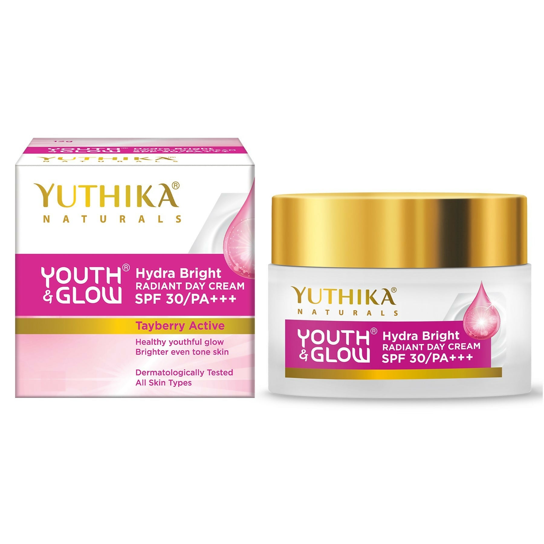 Yuthika Youth & Glow Day Cream For Women Spf30/Pa+++ | Grocsy