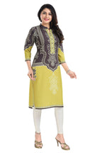 Snehal Creations Gracious Gray Designer Digital Print Cotton Slub Fabric Long Kurti Tunic | Grocsy