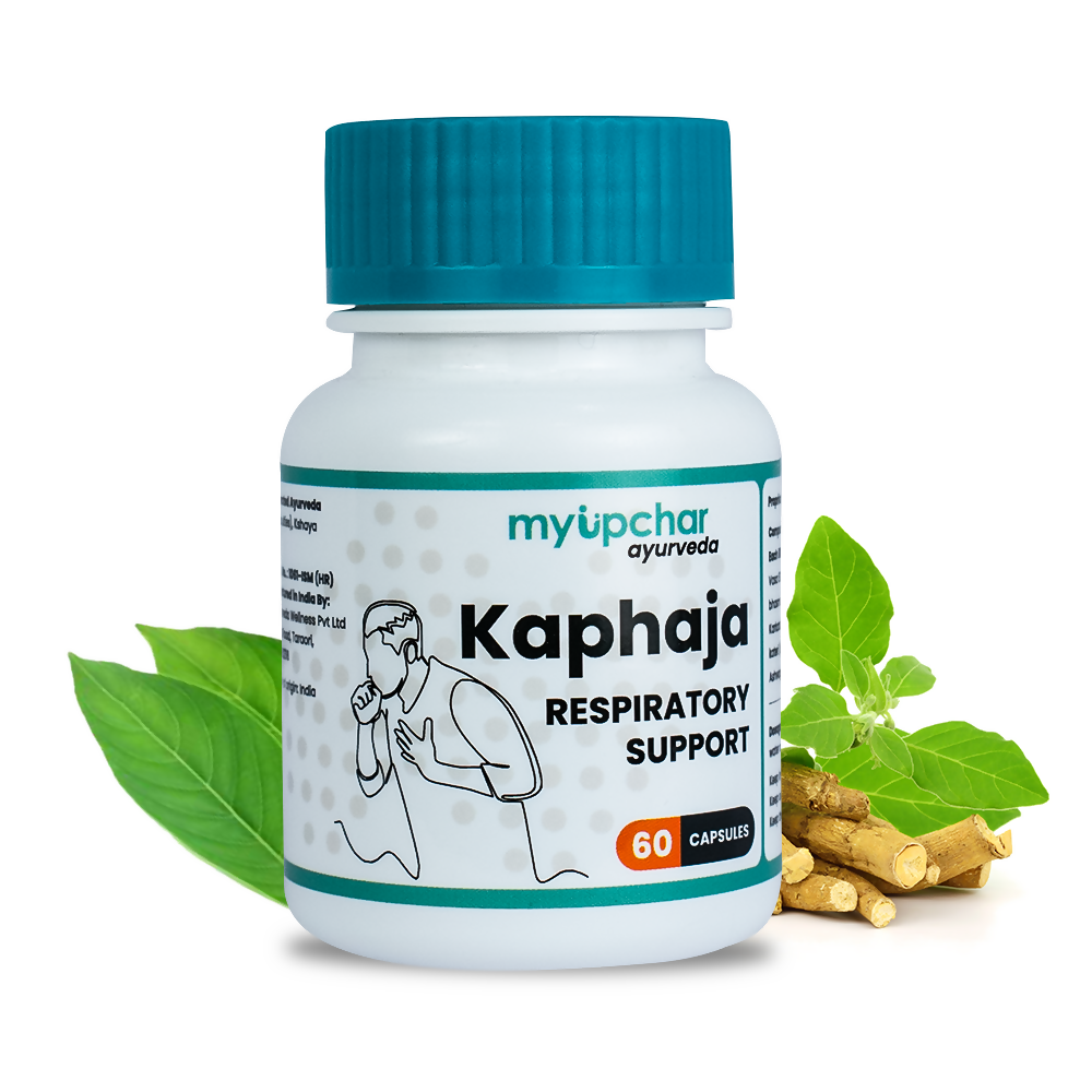 myUpchar Ayurveda Kaphaja Respiratory Support Capsules | Grocsy