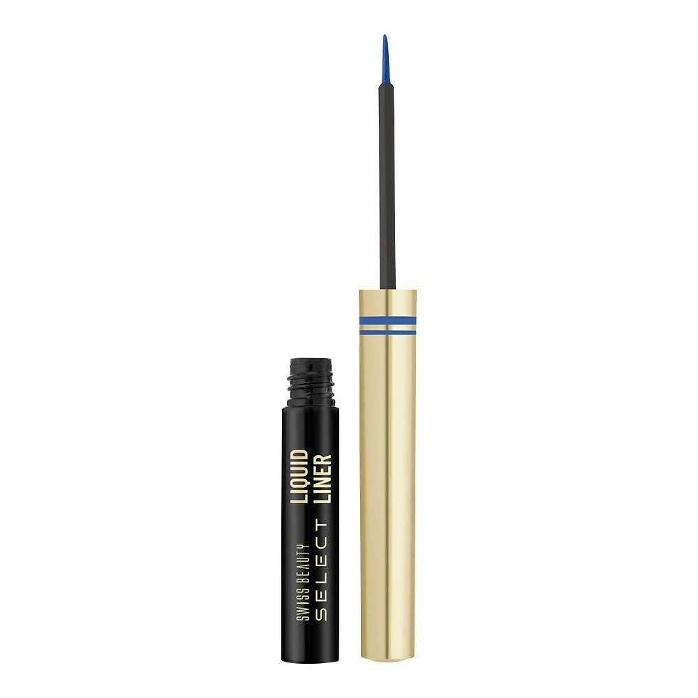 Swiss Beauty Select Here To Stay Liquid Liner, 1-Wanderlust Blue | Grocsy