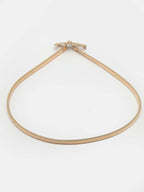 NVR Women Circular Gold-Polished Stretchable Metal Belt | Grocsy