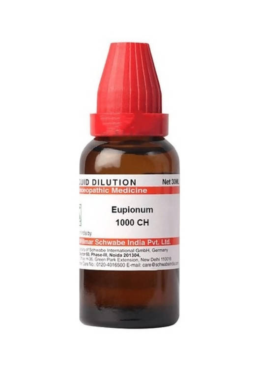 Dr. Willmar Schwabe India Eupionum Dilution | Grocsy
