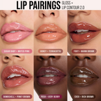 Huda Beauty Faux Filler Extra Shine Lip Gloss - Bombshell | Grocsy