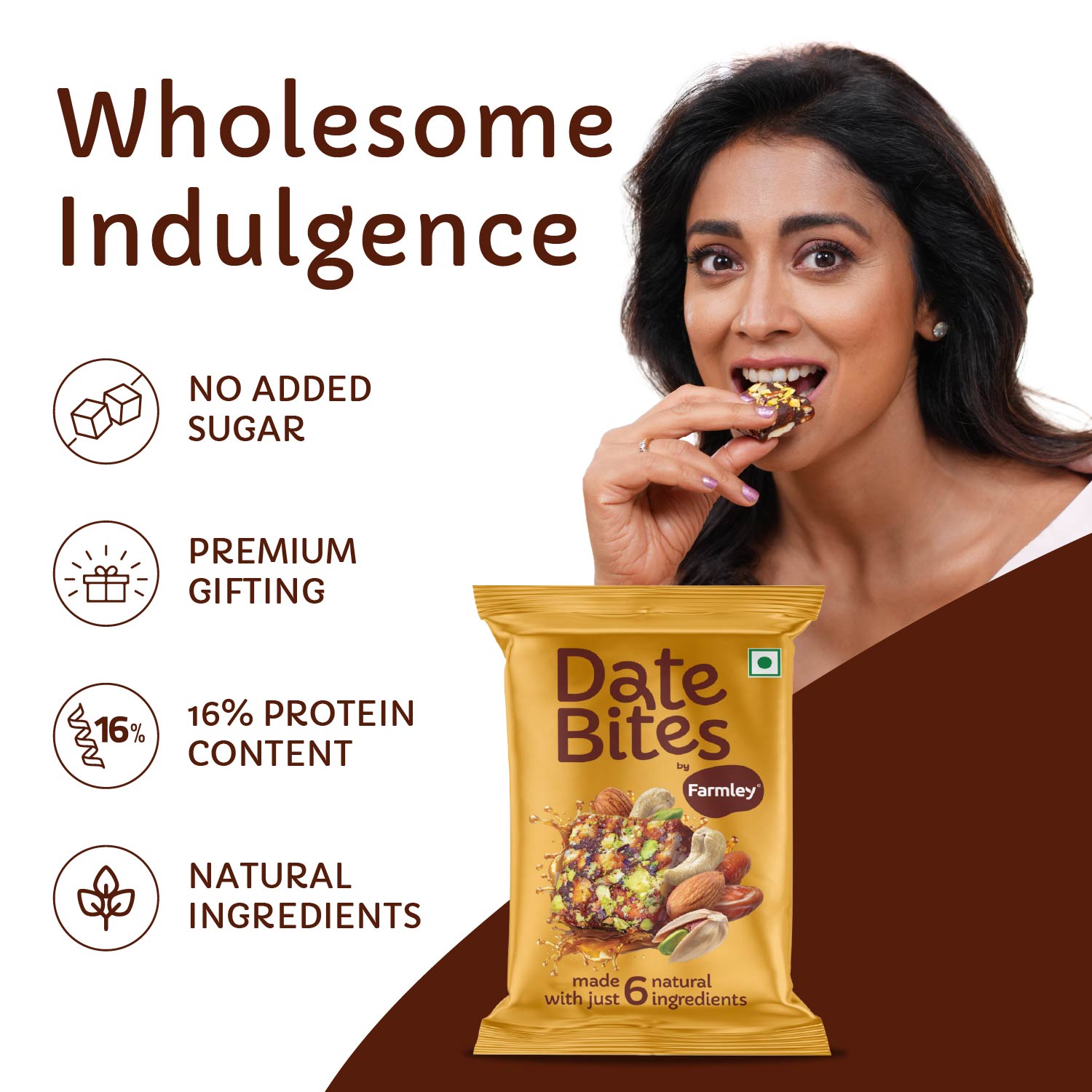 Farmley Date Bites - No Added Sugar | Grocsy
