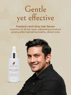 Flawora Set of Anti-Grey Hair Serum, D-Tan Lotion and Gold Face Serum | Grocsy
