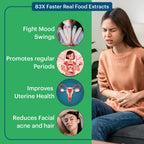 Laurik PCOD Balance Tablets With Vitamin D2, Folate And Inositol For Women Health | Grocsy