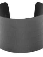 Priyaasi Stylish Black Carved Hand Cuff Bracelet For Girls & Women - Swadesiicart
