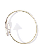 Priyaasi Gold-Polished Cuff Bracelet For Girls & Women - Swadesiicart
