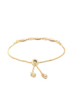 Priyaasi Women Stones Gold-Polished Fish Link Bracelet - Swadesiicart