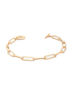 Priyaasi Women Rose Gold-Polished Floral Link Bracelet - Swadesiicart