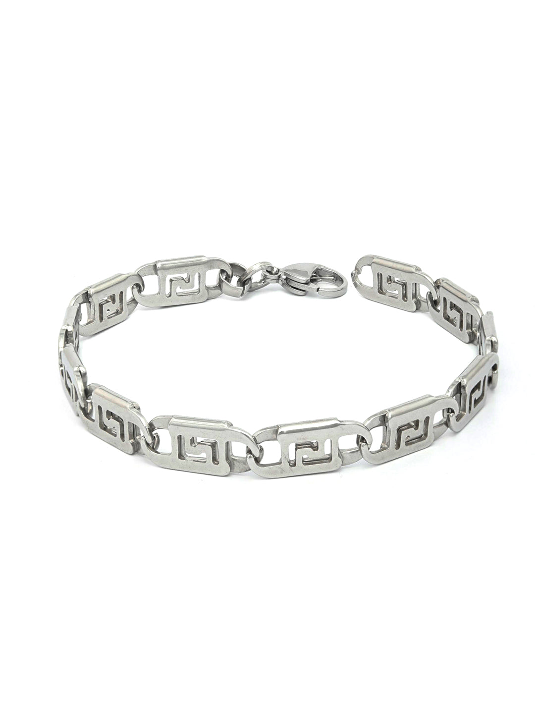 Priyaasi Women Contemparory Sliver Plated Link Bracelet - Swadesiicart