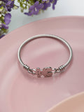 Priyaasi Women Silver Plated Teddy Bear Bangle-Style Bracelet - Noz2Toz