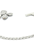 Priyaasi Women Contemparory Silver Plated Butterfly Link Bracelet - Swadesiicart