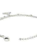 Priyaasi Women Silver Plated Fishtail Link Bracelet - Swadesiicart