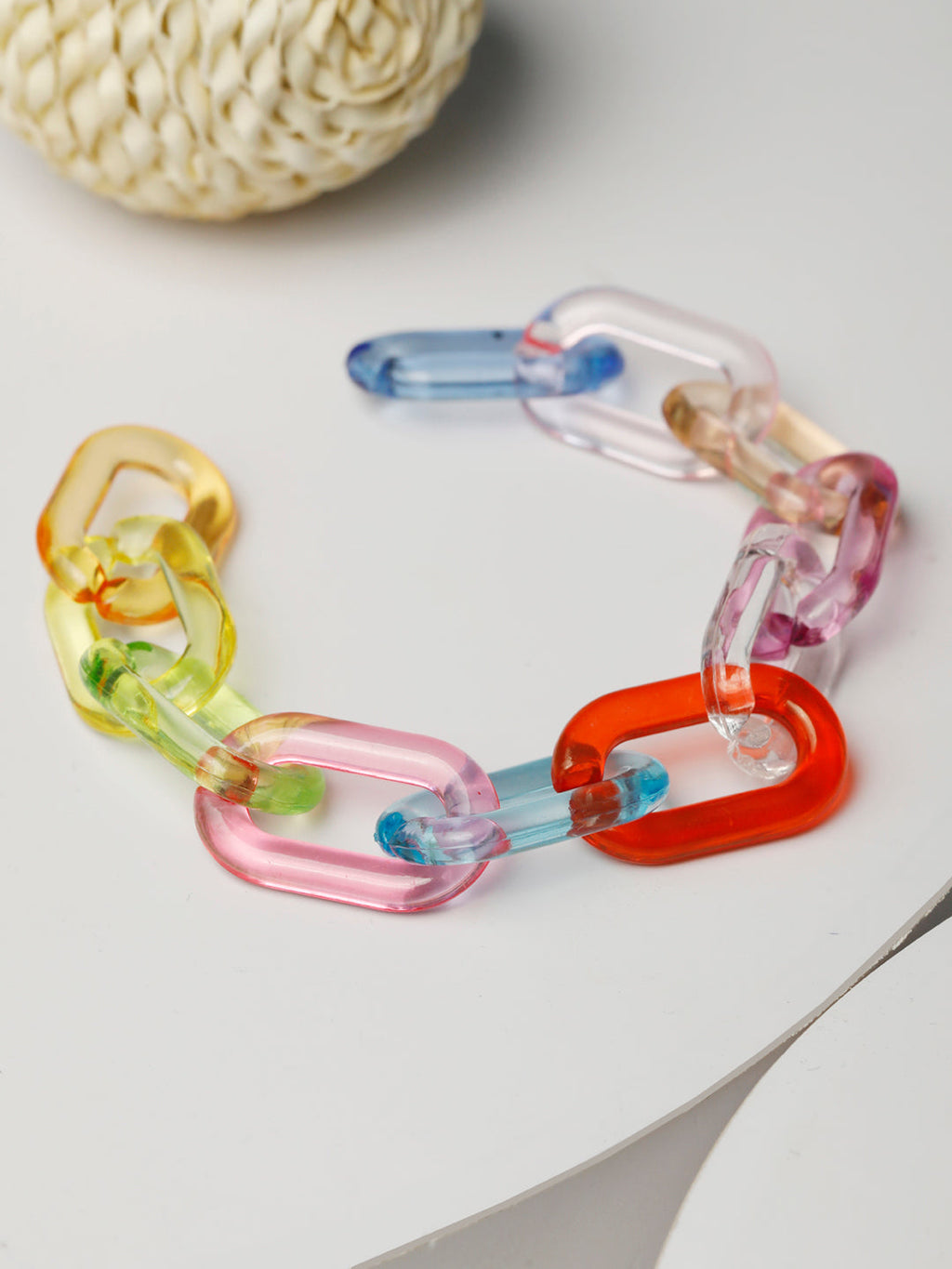 Priyaasi Women Multi-Color Contemporary Link Bracelet - Noz2Toz