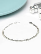 Priyaasi Women Western Silver Plated Link Bracelet - Noz2Toz