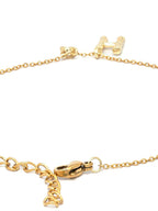 Priyaasi Women H-Alphabet Stone Gold-Polished Link Bracelet - Swadesiicart