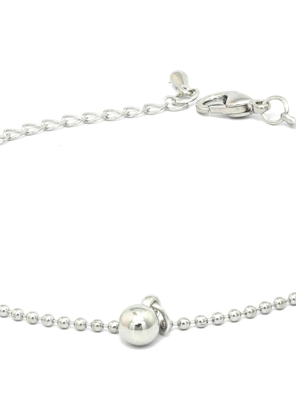 Priyaasi Women Contemporary Silver Plated Link Bracelet - Swadesiicart