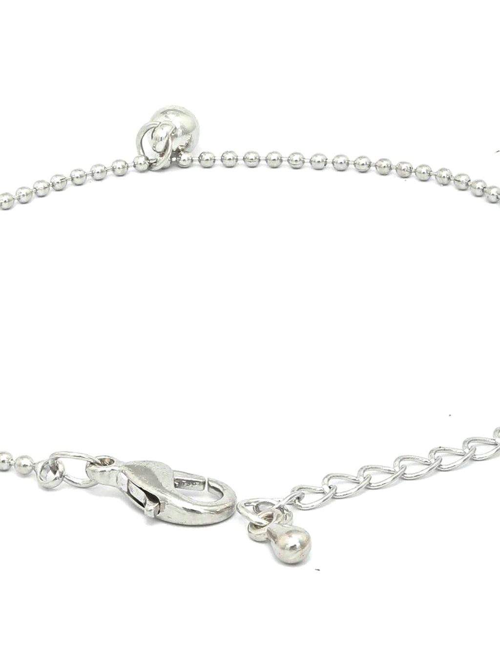 Priyaasi Women Contemporary Silver Plated Link Bracelet - Swadesiicart