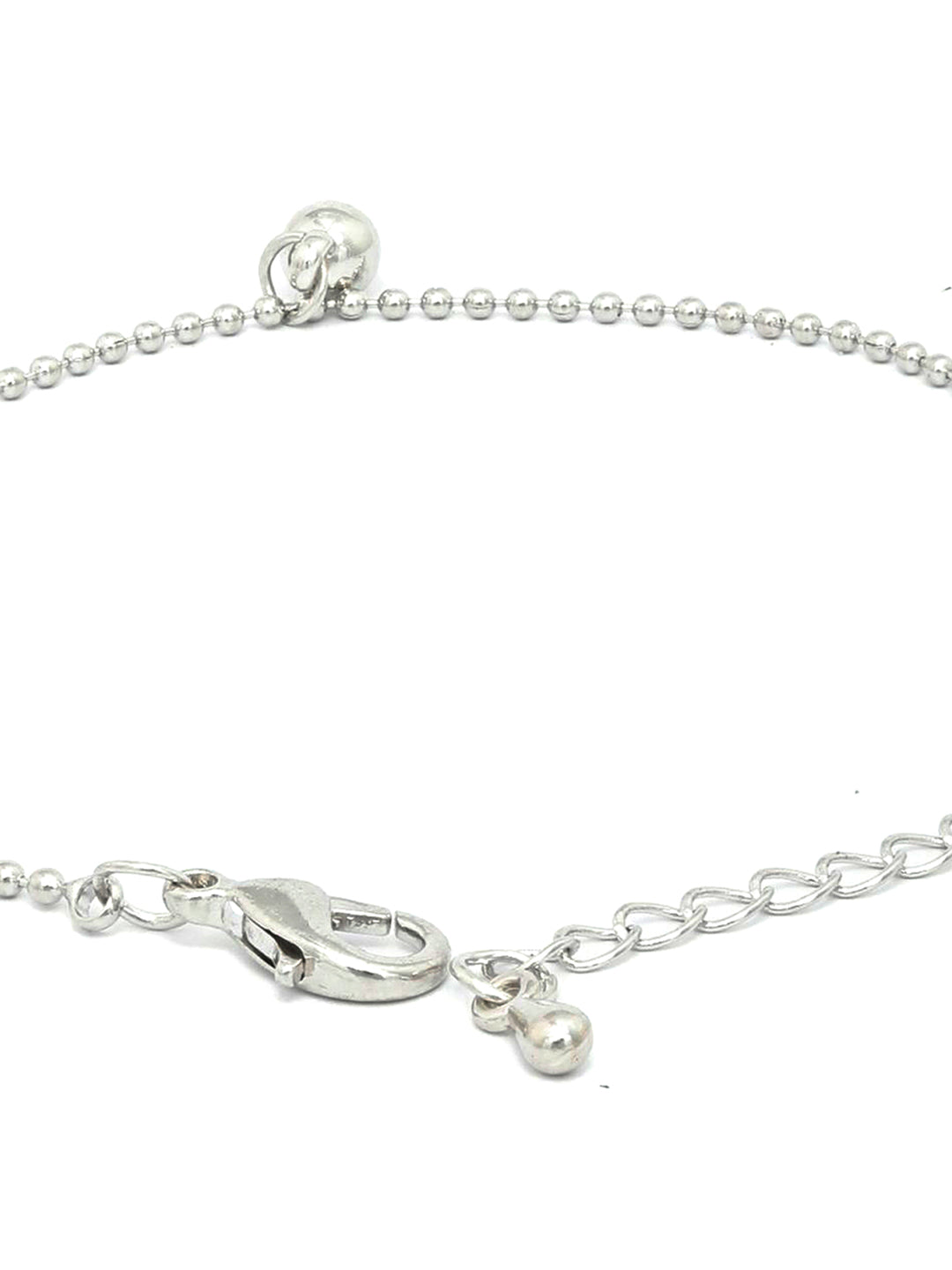 Priyaasi Women Contemporary Silver Plated Link Bracelet - Swadesiicart