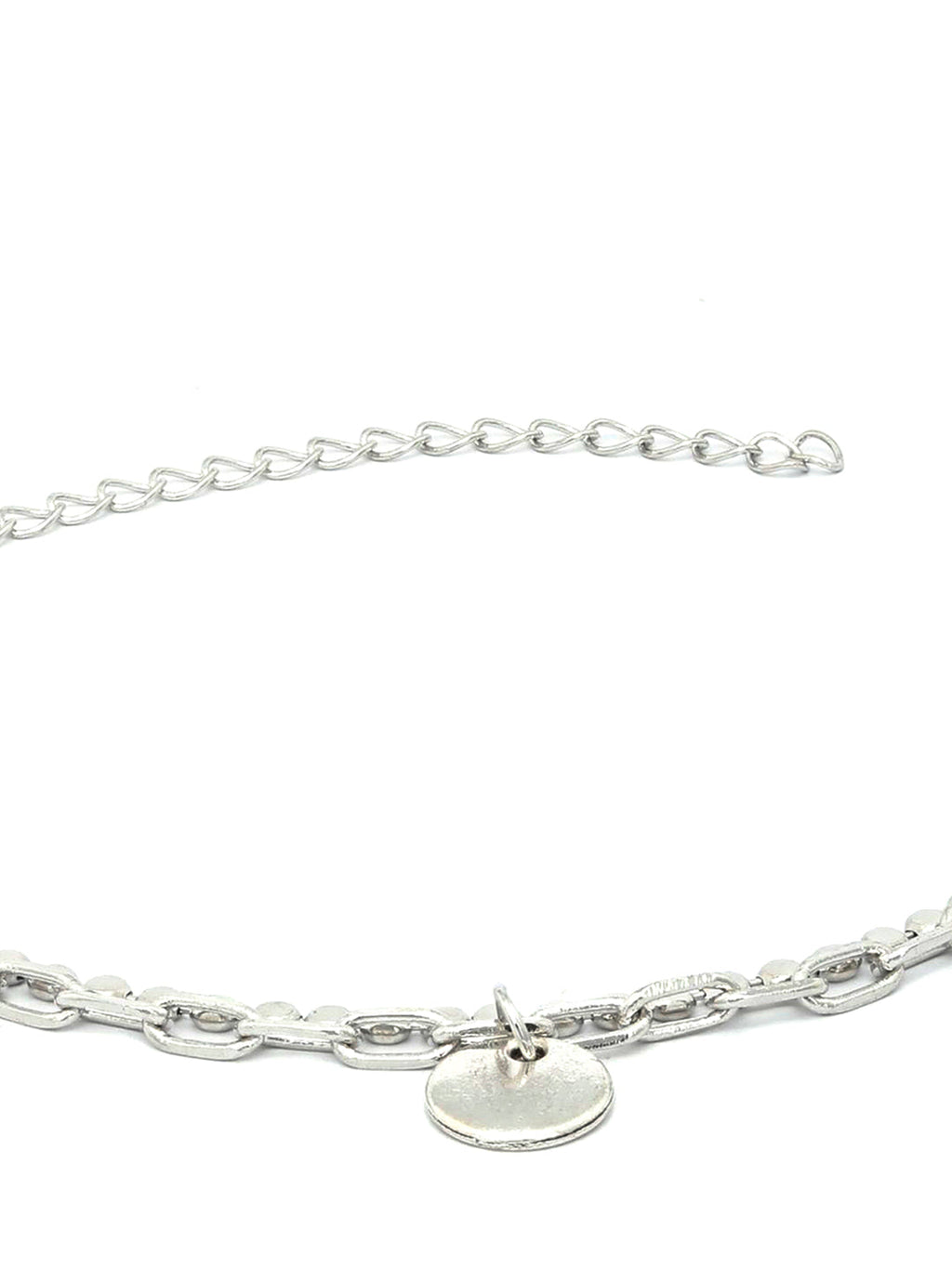 Priyaasi Women Silver Plated Love Link Bracelet - Swadesiicart