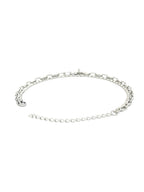 Priyaasi Women Silver Plated Love Link Bracelet - Swadesiicart
