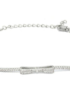 Priyaasi Women Contemparory Stones Silver Plated Link Bracelet - Swadesiicart